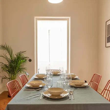 Alvalade 58 - Charming 2 Bedroom With Ac Near The Airport And Center Apartmán *